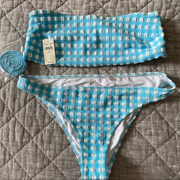 Aerie Gingham Matching Bikini - Picture 3 of 4